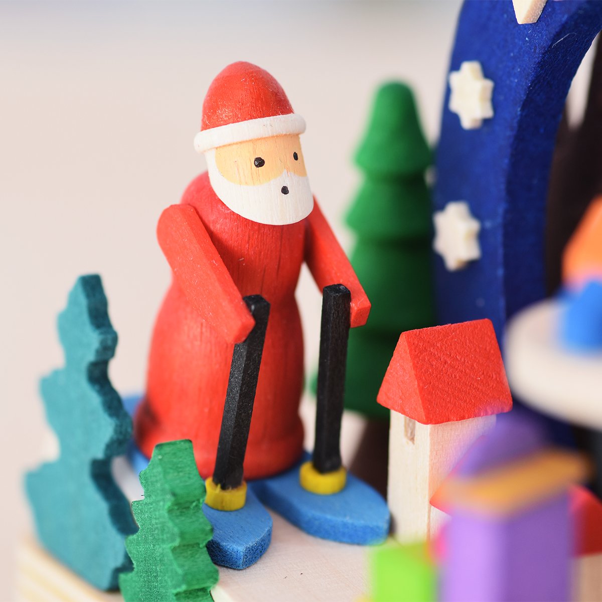 Christmas Pyramid (Small) - Christmas Night with Santa